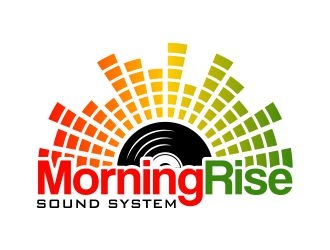 Morning Rise Sound System logo design by alfais