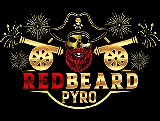 Redbeard Pyro logo design by PrimalGraphics