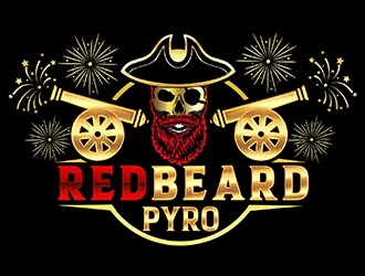 Redbeard Pyro logo design by PrimalGraphics