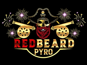 Redbeard Pyro logo design by PrimalGraphics