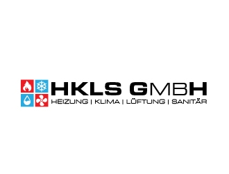 HKLS GmbH logo design by MarkindDesign