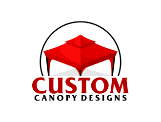 Custom Canopy Designs logo design by ekitessar