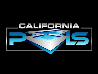California Pools logo design by aRBy