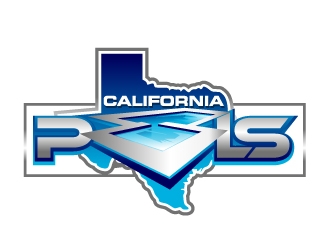 California Pools logo design by aRBy