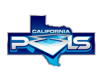 California Pools logo design by aRBy