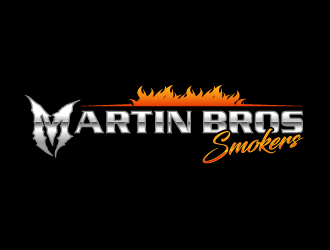 Martin Bros Smokers logo design by lestatic22