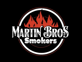 Martin Bros Smokers logo design by AamirKhan