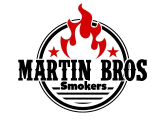 Martin Bros Smokers logo design by AamirKhan