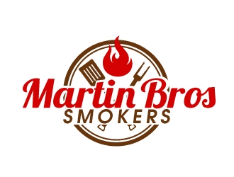 Martin Bros Smokers logo design by AamirKhan