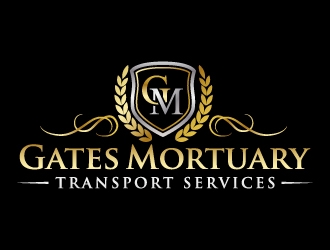 Gates Mortuary Transport Services logo design by jaize