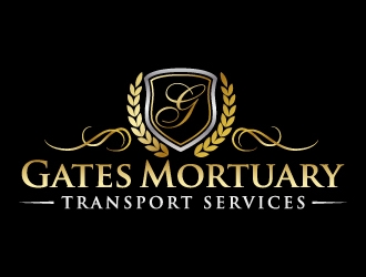 Gates Mortuary Transport Services logo design by jaize