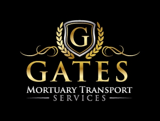 Gates Mortuary Transport Services logo design by jaize