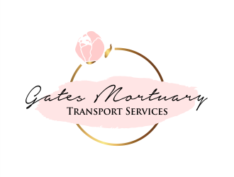 Gates Mortuary Transport Services logo design by Gwerth
