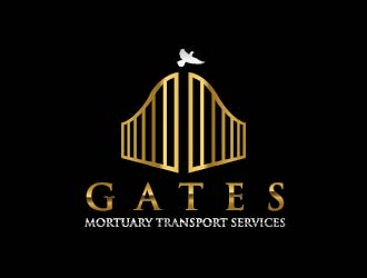 Gates Mortuary Transport Services logo design by usef44