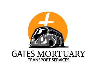 Gates Mortuary Transport Services logo design by Shailesh
