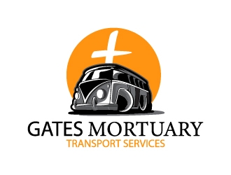 Gates Mortuary Transport Services logo design by Shailesh