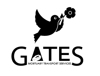 Gates Mortuary Transport Services logo design by Shailesh