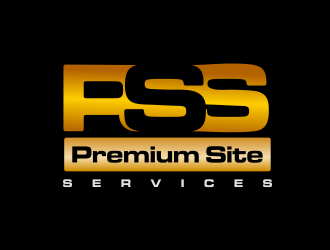 Premium Site Services logo design by Mahrein