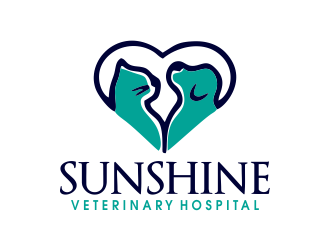 Sunshine Veterinary Hospital logo design by JessicaLopes
