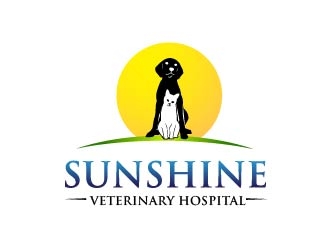 Sunshine Veterinary Hospital logo design by usef44