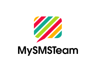 MySMSTeam logo design by JessicaLopes