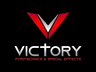 Victory Pyrotechnics & Special Effects logo design by ruki