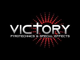 Victory Pyrotechnics & Special Effects logo design by ruki