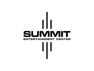 Summit Entertainment Center logo design by p0peye