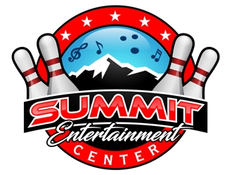 Summit Entertainment Center logo design by DreamLogoDesign