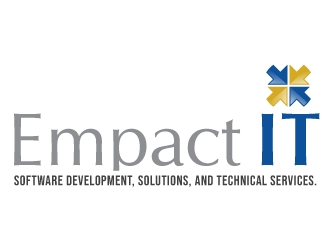 Empact IT logo design by design_brush