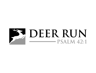 Deer Run logo design by p0peye