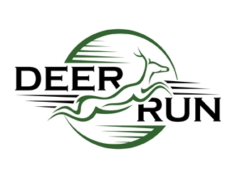 Deer Run logo design by MAXR