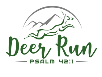 Deer Run logo design by DreamLogoDesign
