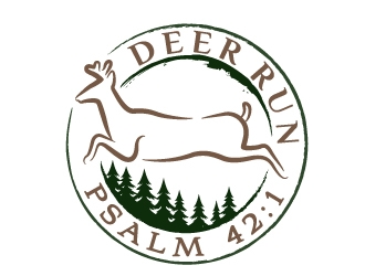 Deer Run logo design by MonkDesign