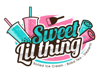 sweet lil thing logo design by fantastic4