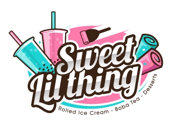 sweet lil thing logo design by fantastic4