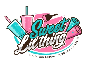 sweet lil thing logo design by fantastic4