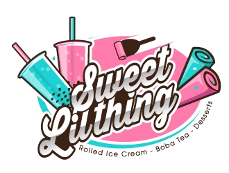 sweet lil thing logo design by fantastic4