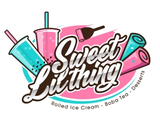 sweet lil thing logo design by fantastic4