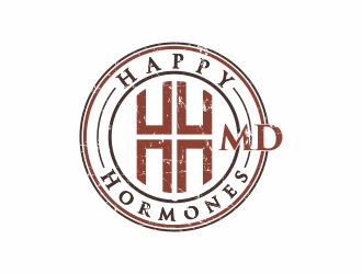 Happy Hormones MD logo design by rokenrol