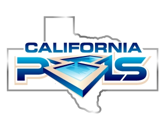 California Pools logo design by aRBy