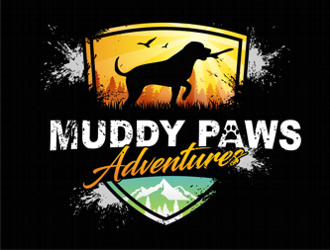 Muddy Paws Adventures logo design by coco
