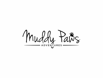 Muddy Paws Adventures logo design by Franky.