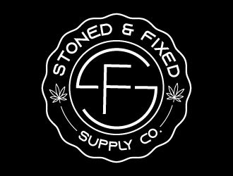 Stoned & Fixed Supply Co. logo design by Shailesh