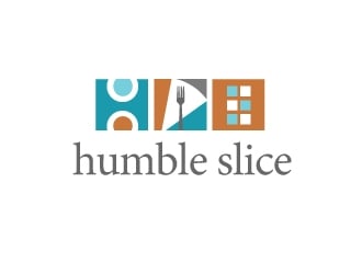 Humble Slice logo design by cookman