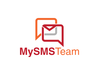 MySMSTeam logo design by Panara