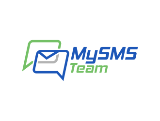MySMSTeam logo design by Panara