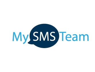 MySMSTeam logo design by Shailesh
