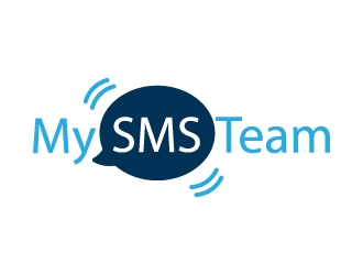 MySMSTeam logo design by Shailesh