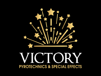 Victory Pyrotechnics & Special Effects logo design by JessicaLopes